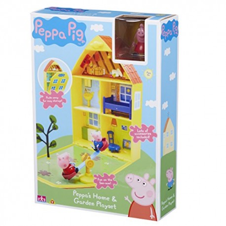 Peppa Pig 06156 Peppa's House & Garden Playset