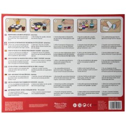 Melissa & Doug Bake and Decorate Wooden Cupcake Play Food Set