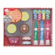 Melissa & Doug Bake and Decorate Wooden Cupcake Play Food Set