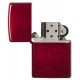 Zippo 21063 Windproof lighter without logo, Candy Apple Red, Regular