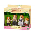 Sylvanian 5000 Families Chiffon Dog Family