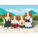 Sylvanian 5000 Families Chiffon Dog Family