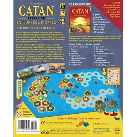 Catan Explorers and Pirates Expansion