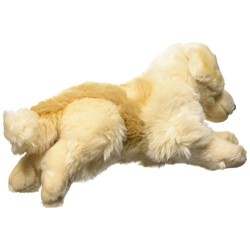 Living Nature Golden Retriever Dog soft toy. 35cm