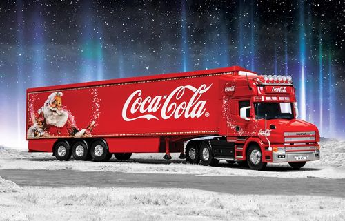 Corgi Coca Cola Christmas Truck