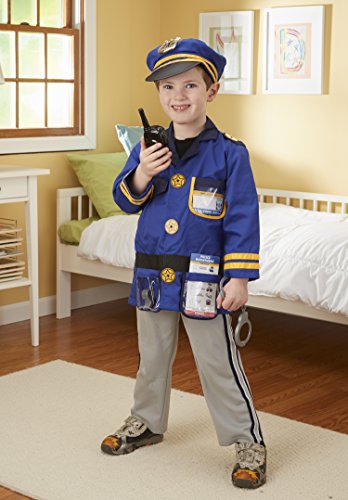 Melissa & Doug Police Officer Role Play Costume Dress