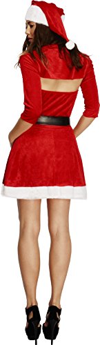 Fever Santa Babe Costume, Small (UK Size 8